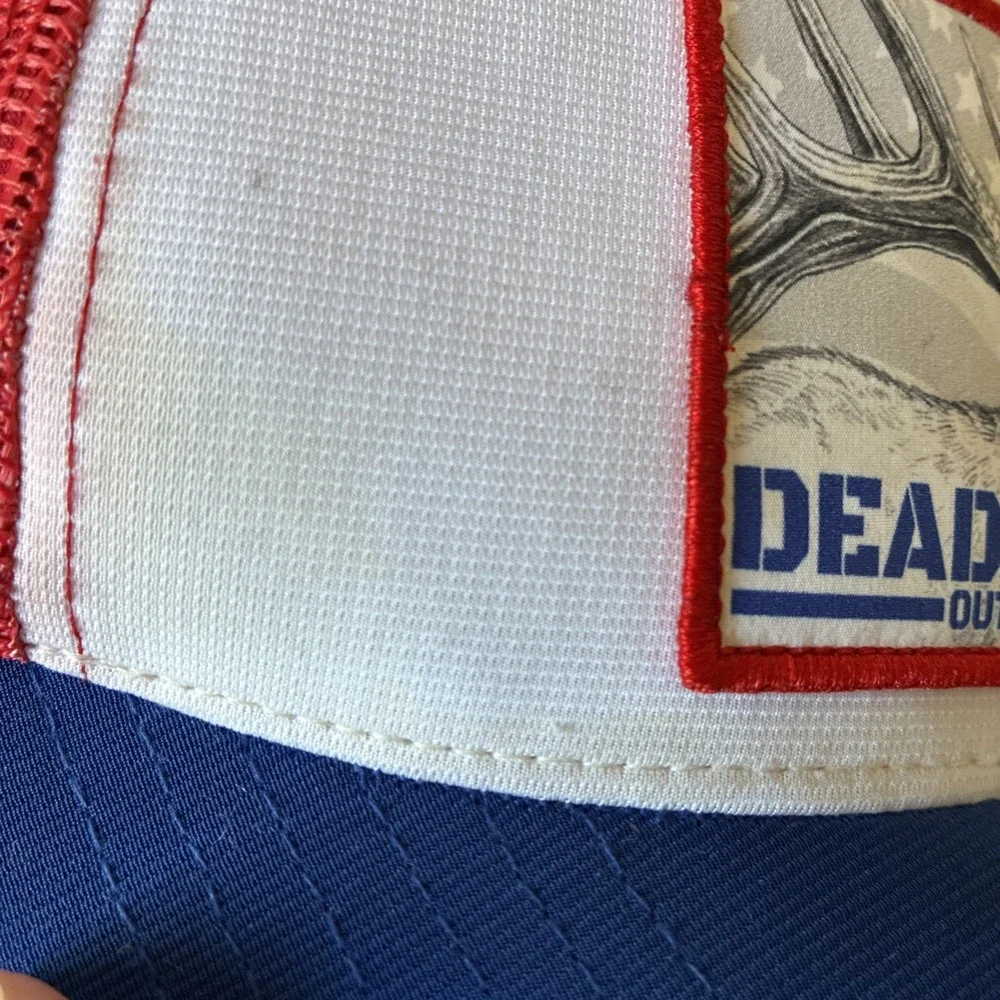 Deadeye Snapback Trucker Hat Multicolor One Size Adjustable Deer Buck Mesh Back